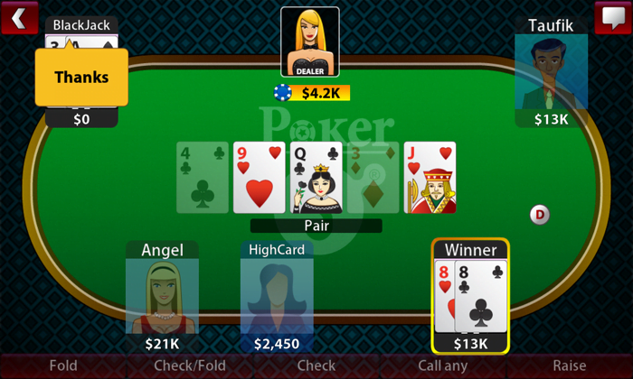 Giocare a poker online gratis