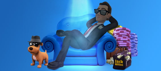 Pacchetto bonus di benvenuto di Jack Million.