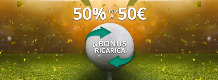 bonus ricarica 1bet