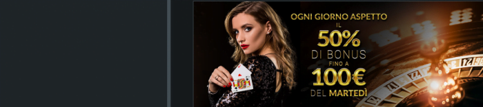 bonus del martedì 1bet casino