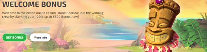 boaboa casino bonus benvenuto